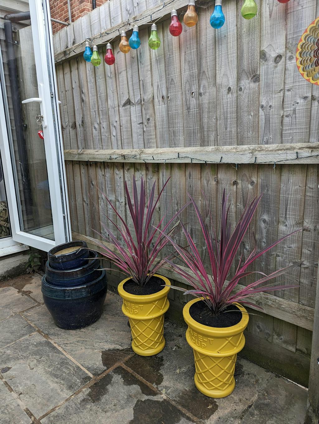 Giant Ice Cream Cone Planter Third Drawer Down