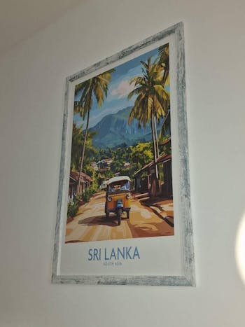 Sri Lanka Wall Art featuring a Tuk-Tuk