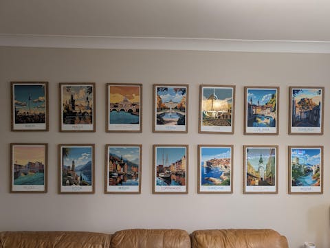 Copenhagen Wall Art | Modern Style