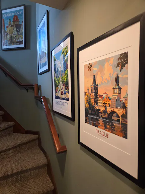 Prague Travel Poster