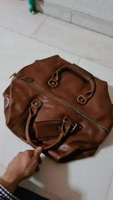 Top Grain Leather Duffle Bag - De Luca (I)