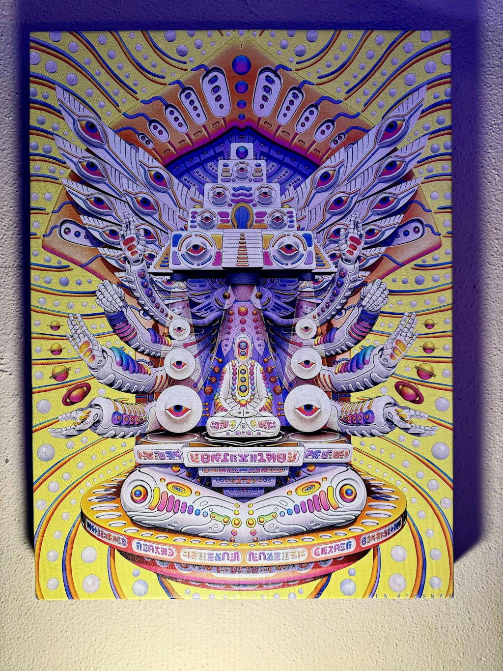 Temple Gnosis by Ben Ridgway - Threyda Art and Apparel