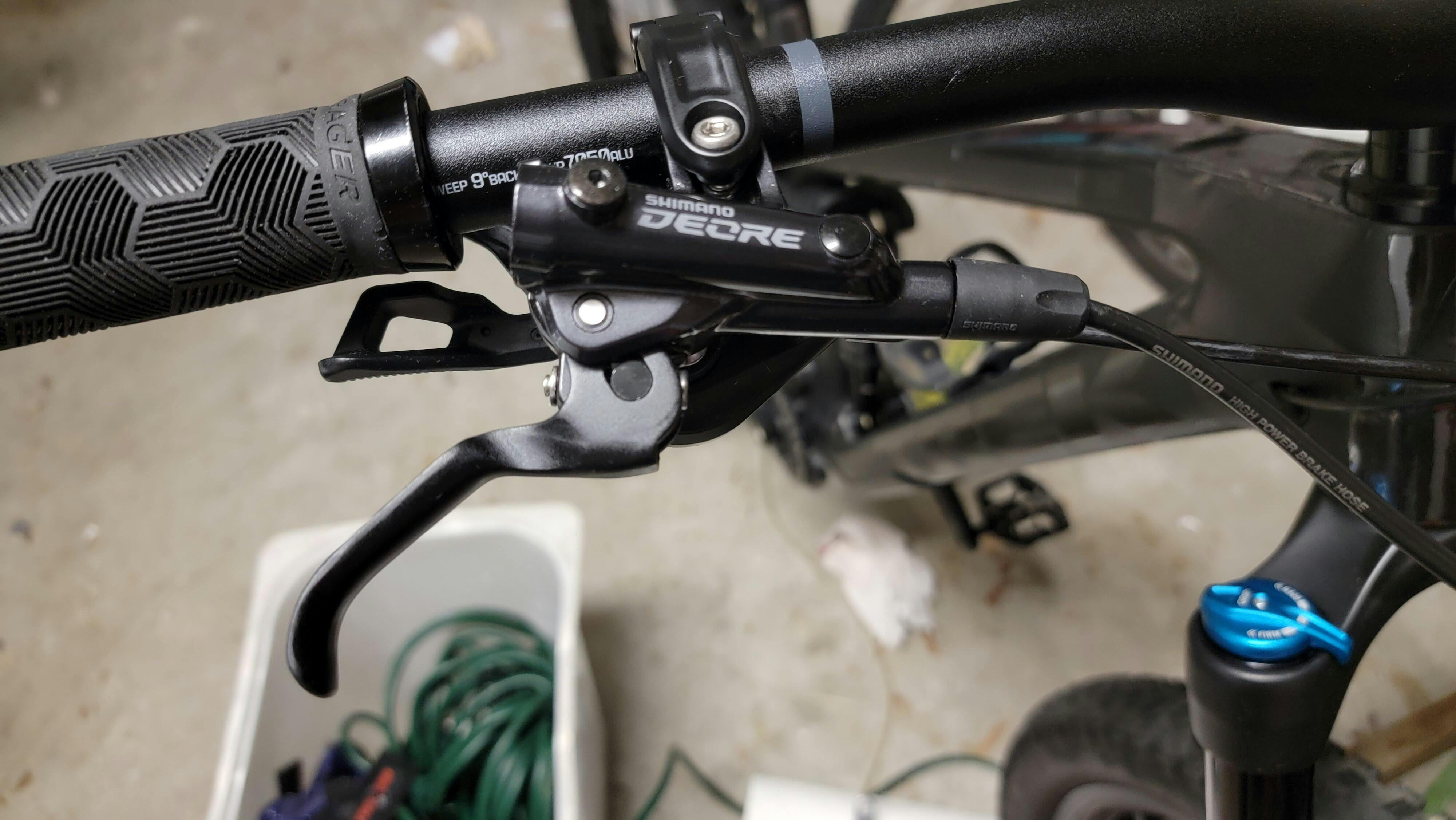Shimano Deore BL-M6100 Disc Brake Lever – Thunder Mountain Bikes