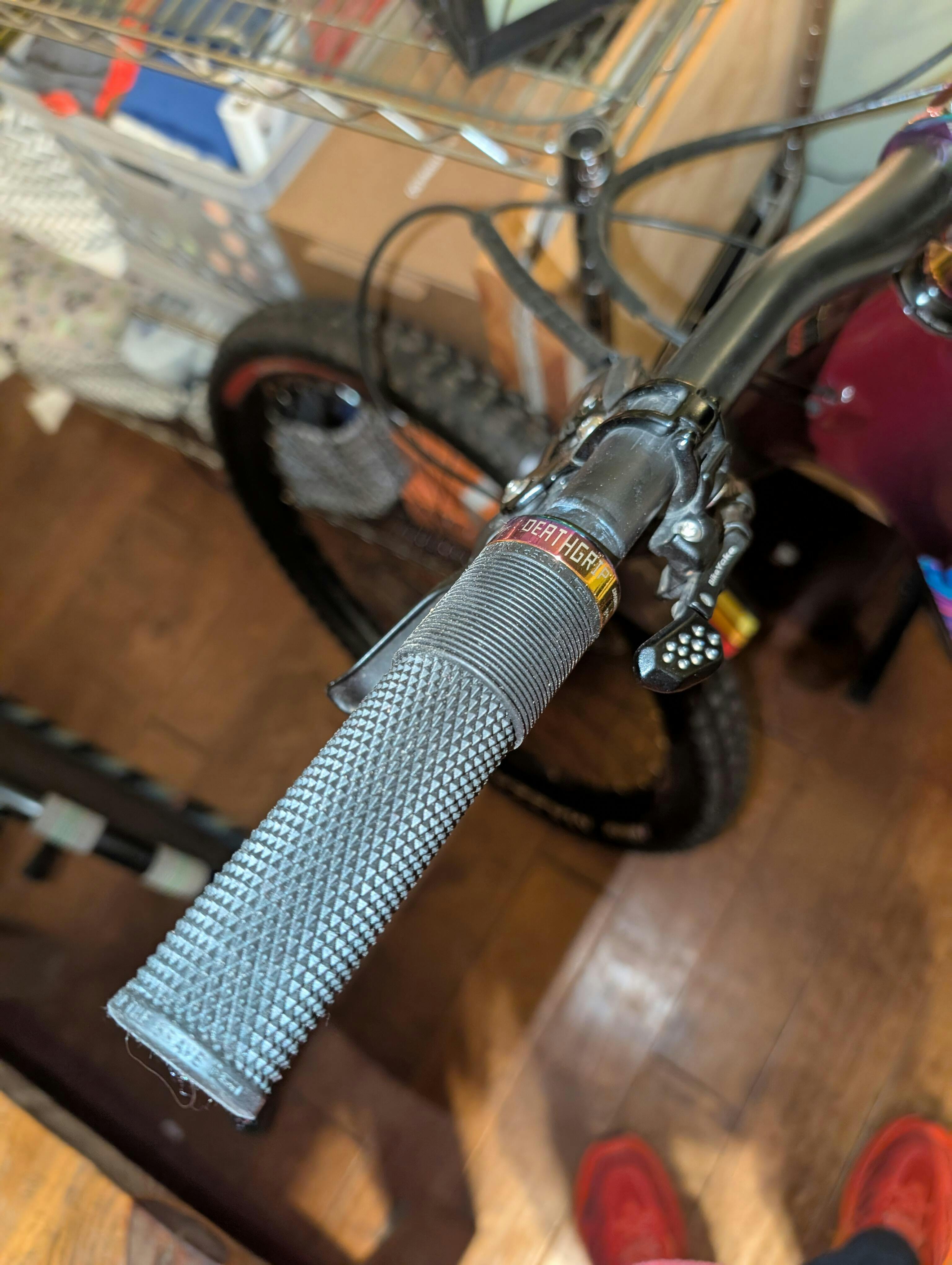 DMR DeathGrip Flangeless Race Edition Grips – Thunder Mountain Bikes