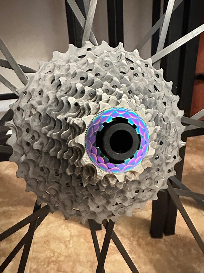 4.96g Titanium Cassette Lock Ring | Shimano HG+ / Hyperglide / 11 & 12-Speed
