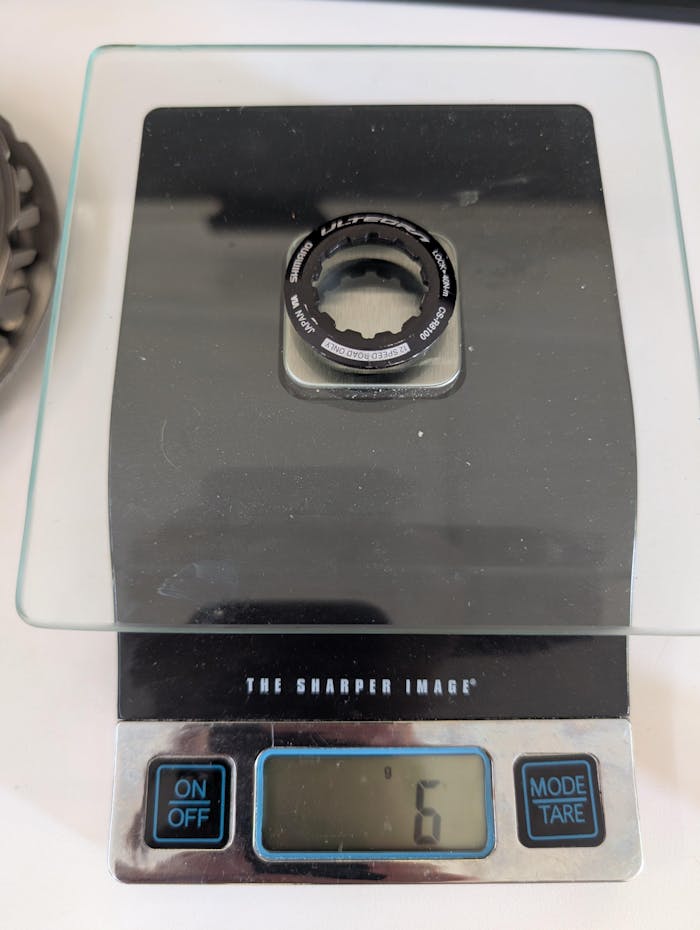 3.4g Aluminium Cassette Lock Ring | Shimano HG+, Hyperglide, 11 & 12-Speed