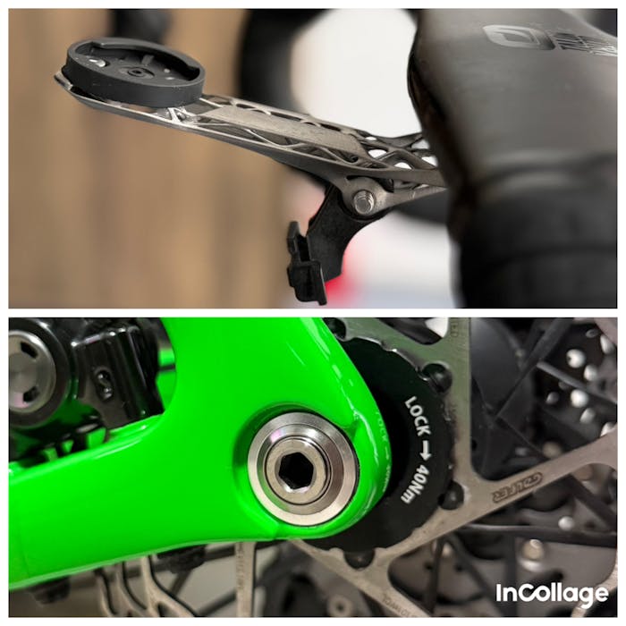 Pinarello MOST Talon Titanium Bike Computer Mount - Club Series