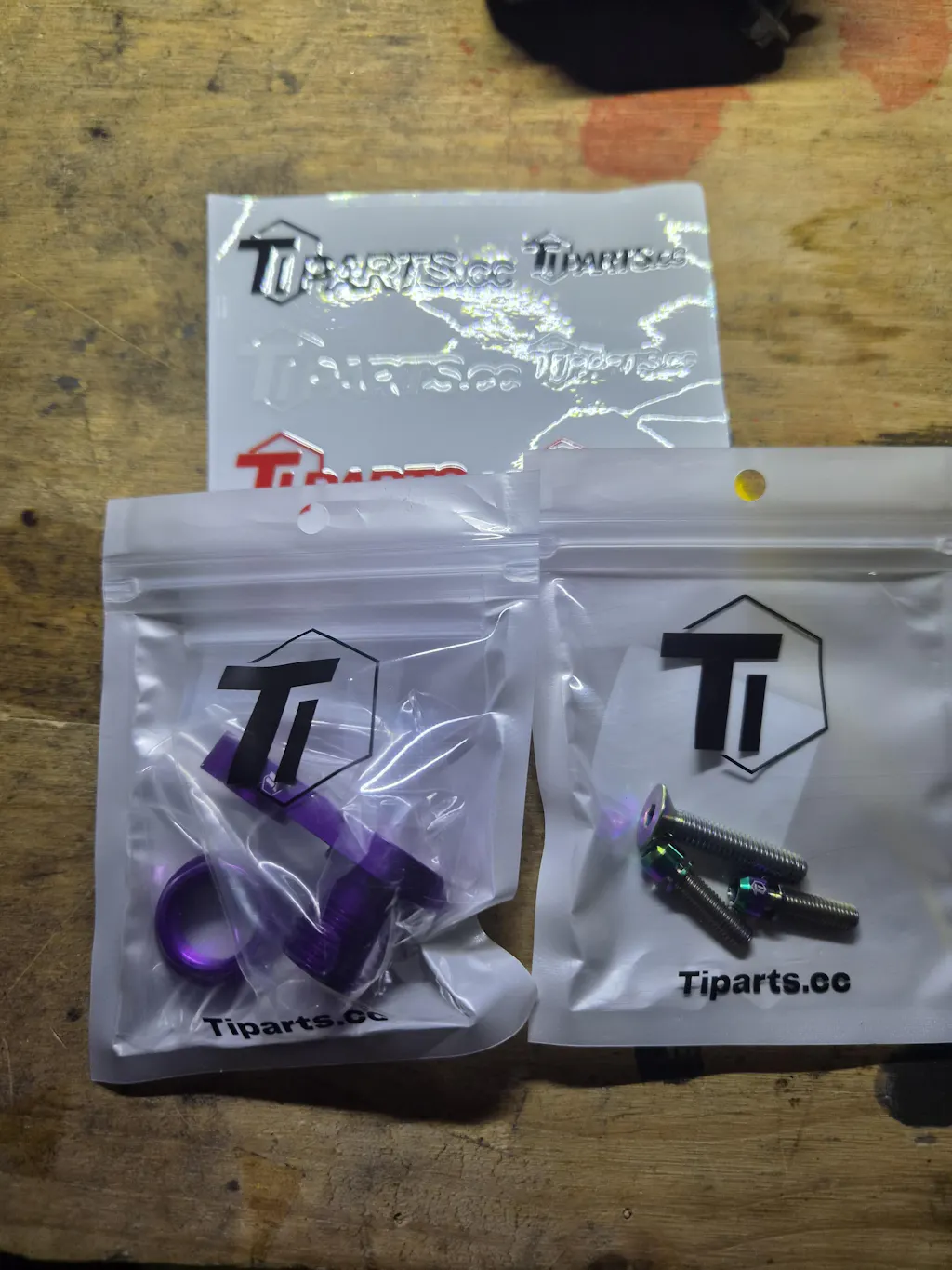 Titanium Bolts for EXS Aerover Integrated Handlebars | Stem and Bike Computer Mount Bolts