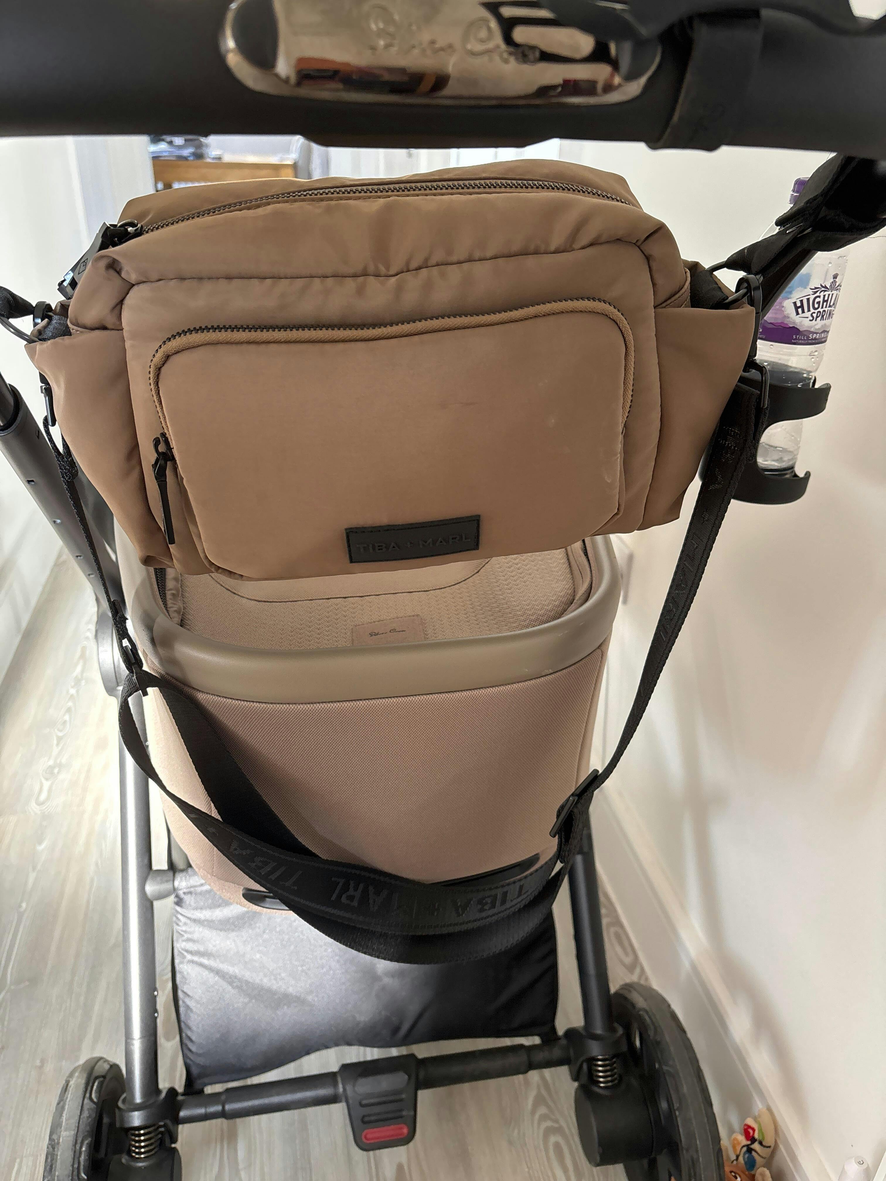 Inka Buggy Organiser Black Woven - Tiba + Marl