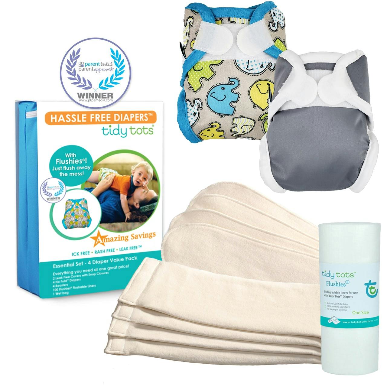 Cloth Diaper Set for Newborn Babies 