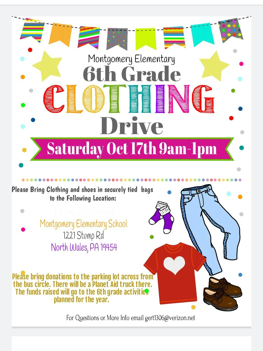 Clothing Drive Flyer Template