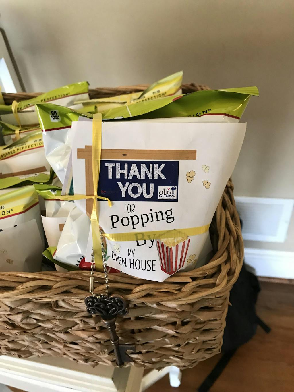 Realtor Popcorn Thank You Tags | TidyLady Printables