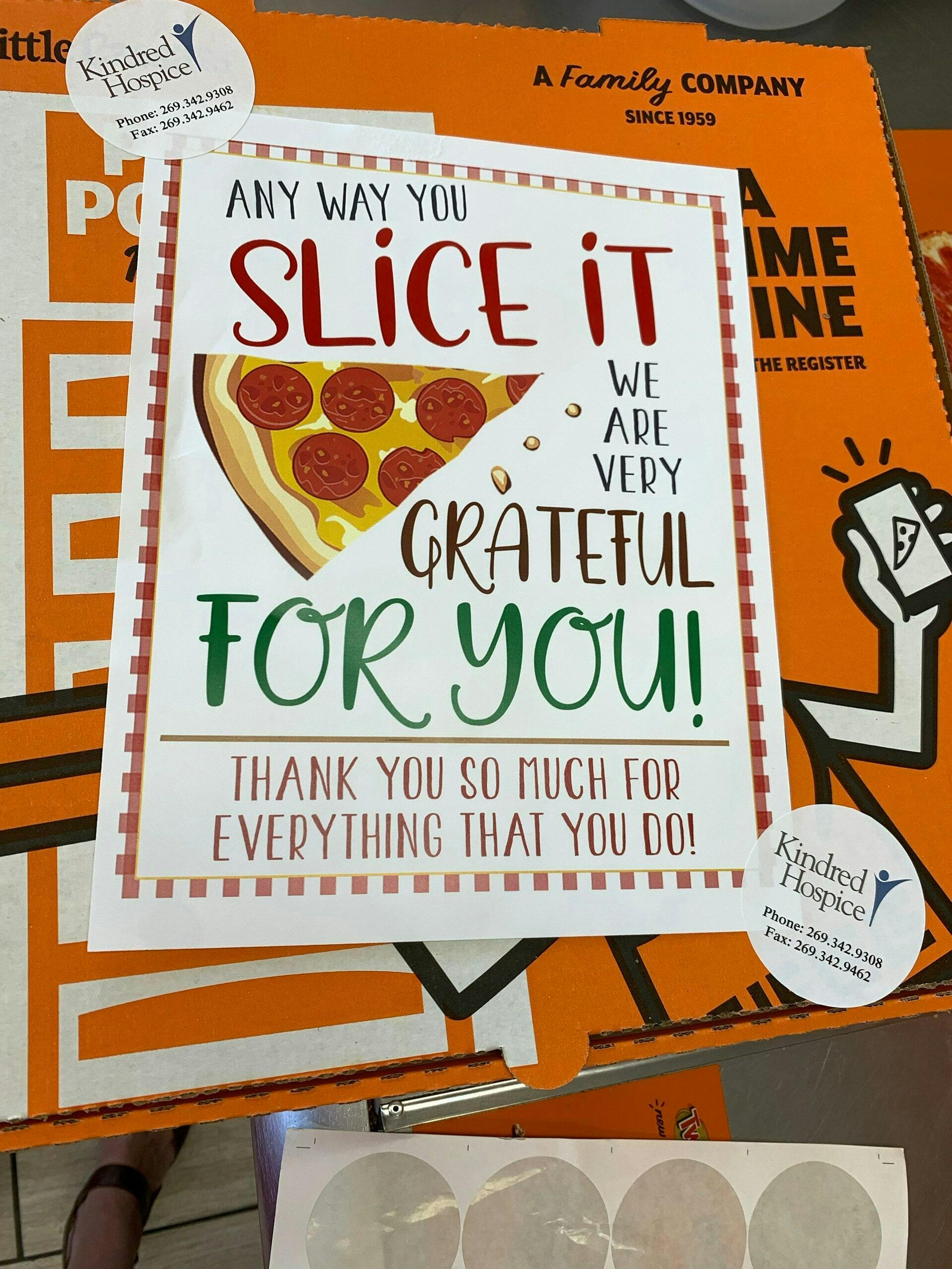 Pizza Teacher Appreciation Sign TidyLady Printables