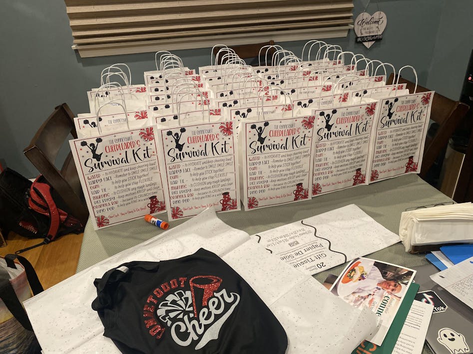 Cheerleader Survival Kit Printable | TidyLady Printables cheerleader-survival-kit-printable-tidylady-printables