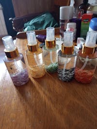 Perfumes Áuricos Con Cuarzos y Flores de Bach para la Abundancia, Protección, Amor, Energía y Calma- Edp - 100ml