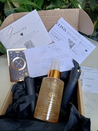 Perfumes Áuricos Con Cuarzos y Flores de Bach para la Abundancia, Protección, Amor, Energía y Calma- Edp - 100ml