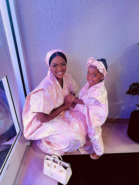 Children's Purple Dream Kaftan