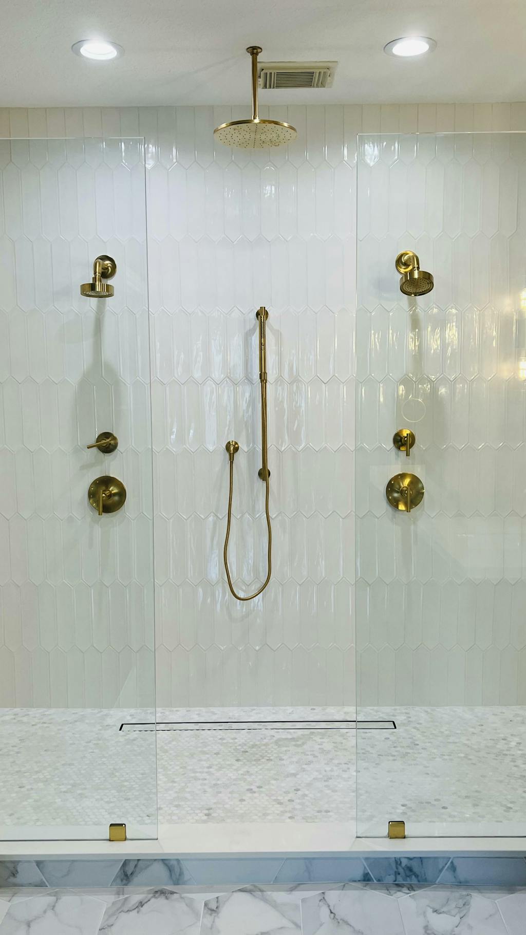 Chanelle Star White 3x12 Picket Ceramic Tile Glossy Tilezz