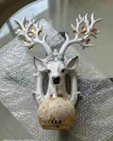 Large 2 ft Deer Wall Lamp – Premium Living Room Upgrade