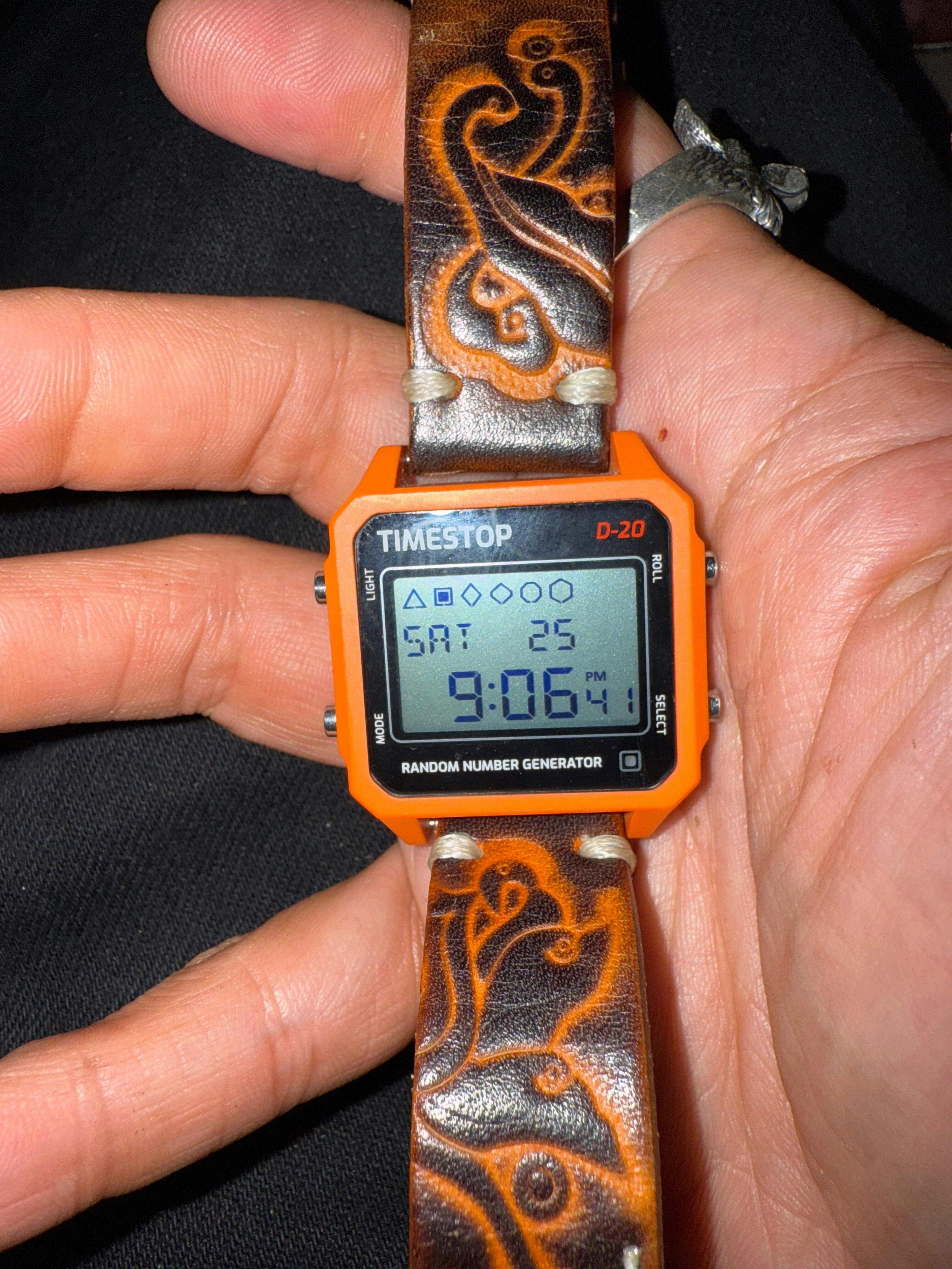 D-20 Special Edition Orange Resin – Timestop Technologies, Inc.