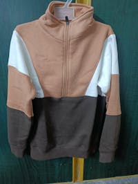 Mocha Mousse Fleece Zipper