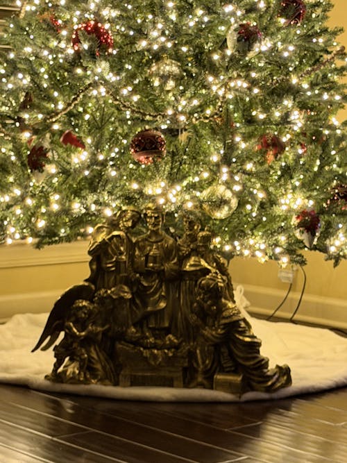 RAZ Imports 27.75" Royal Gold Over-Sized Christmas Nativity Scene