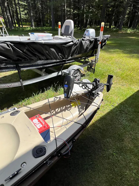 AUTOBOAT SMART HEAD GPS Pro Anchor System - for 12V Minn Kota 30-55 Lb Trolling Motors or similar