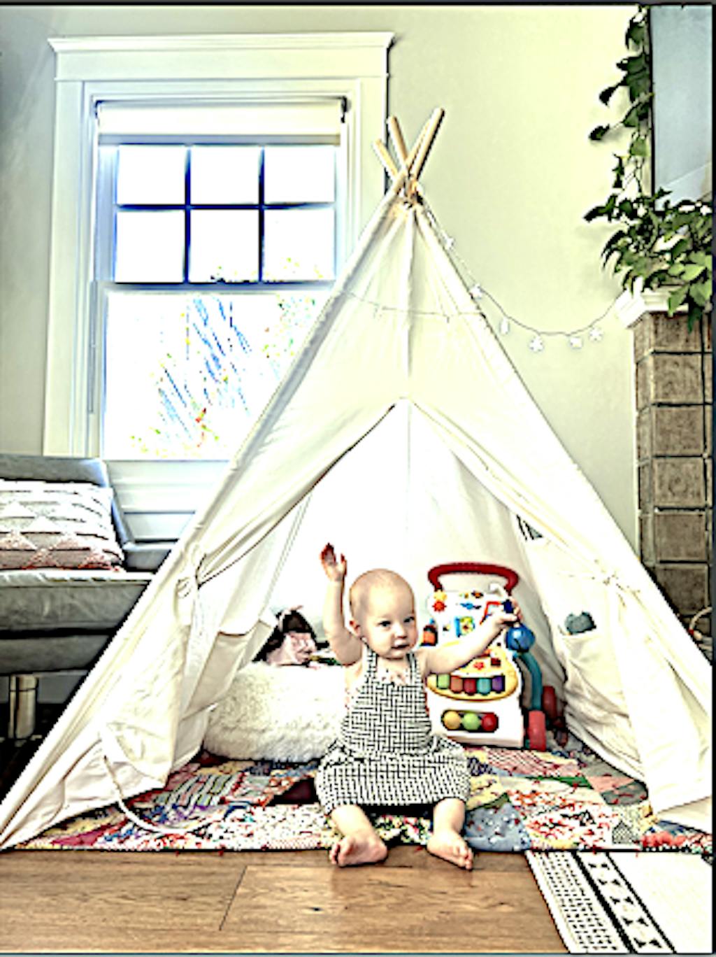 Tiny Land® Teepee for Kids with Mat | Tiny Land Official Store® | All ...