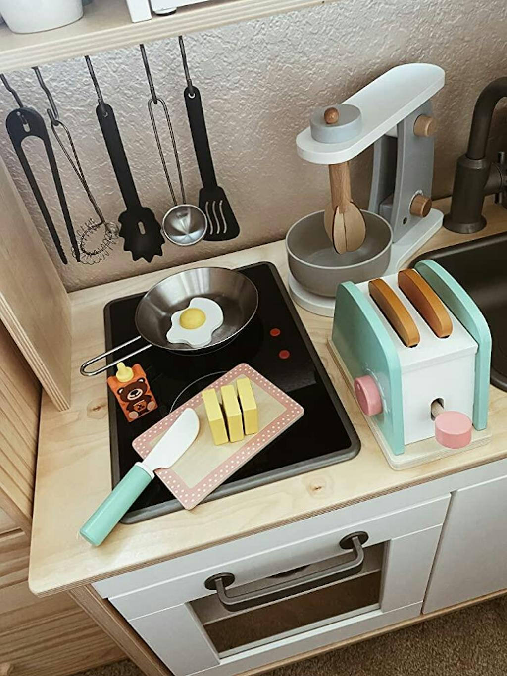 Wooden Play Kitchen Little things matter here in Tiny Land