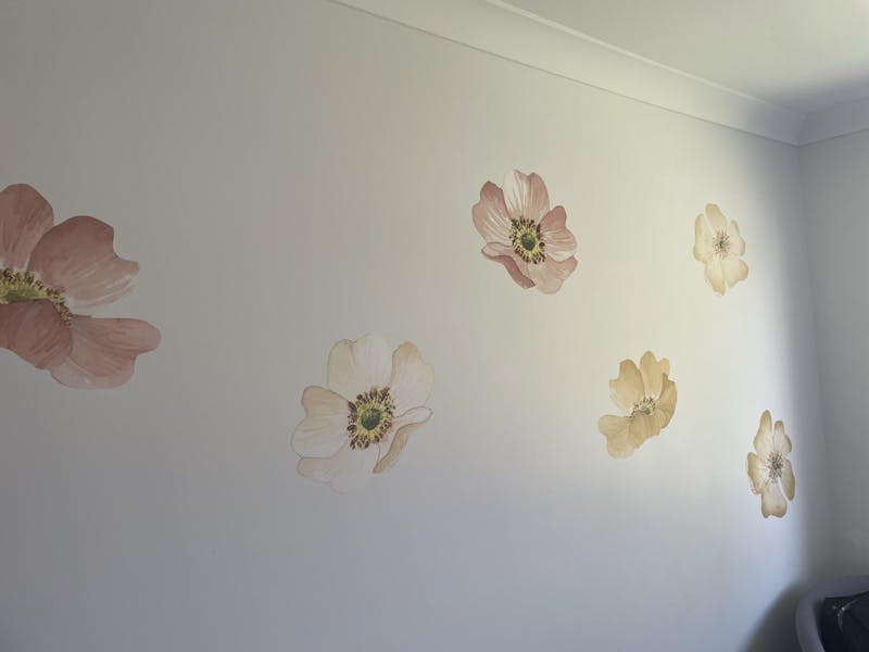 Marigold Floral Wall Decals