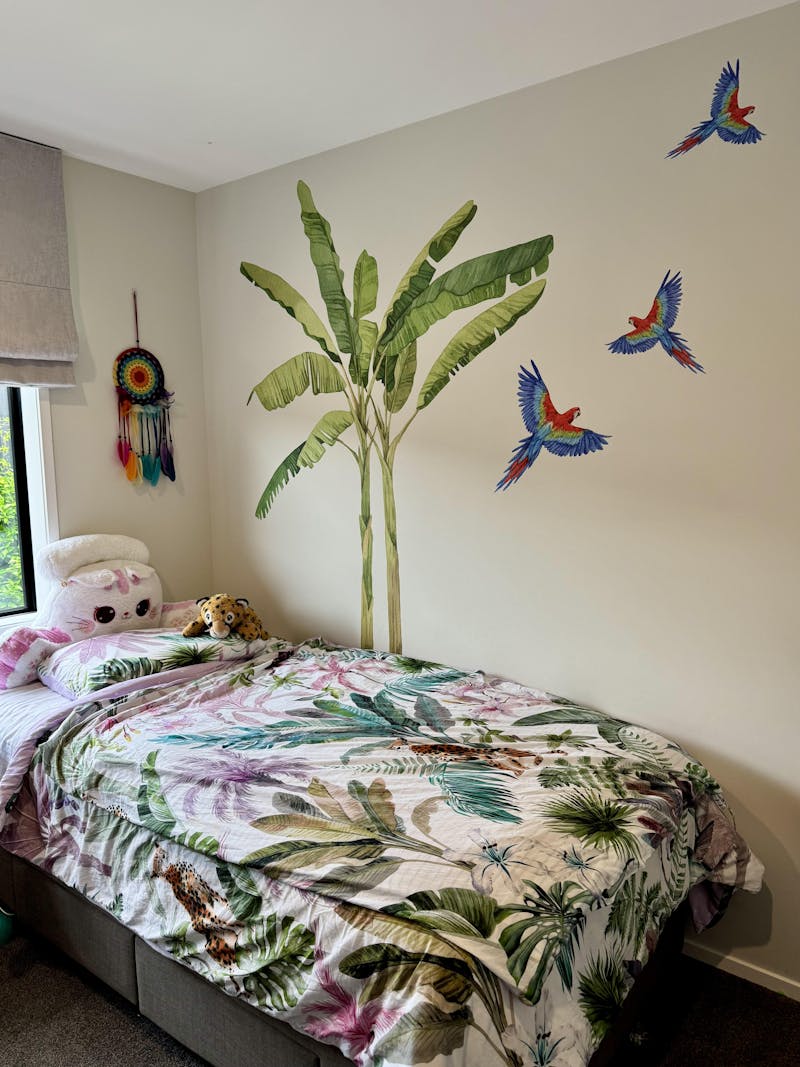 Tropical Banana Palm Wall Decals