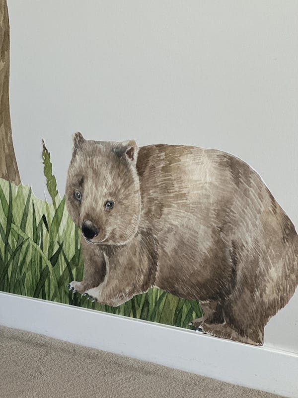 Green Grass Wall Trim Decals