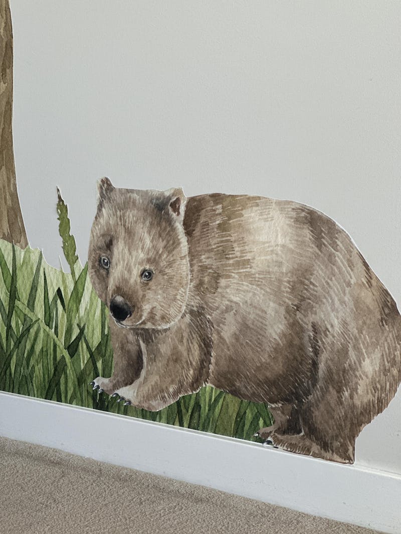 Green Grass Wall Trim Decals