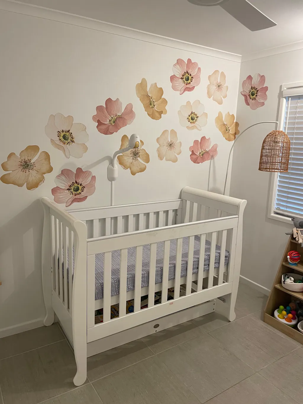 Marigold Floral Wall Decals