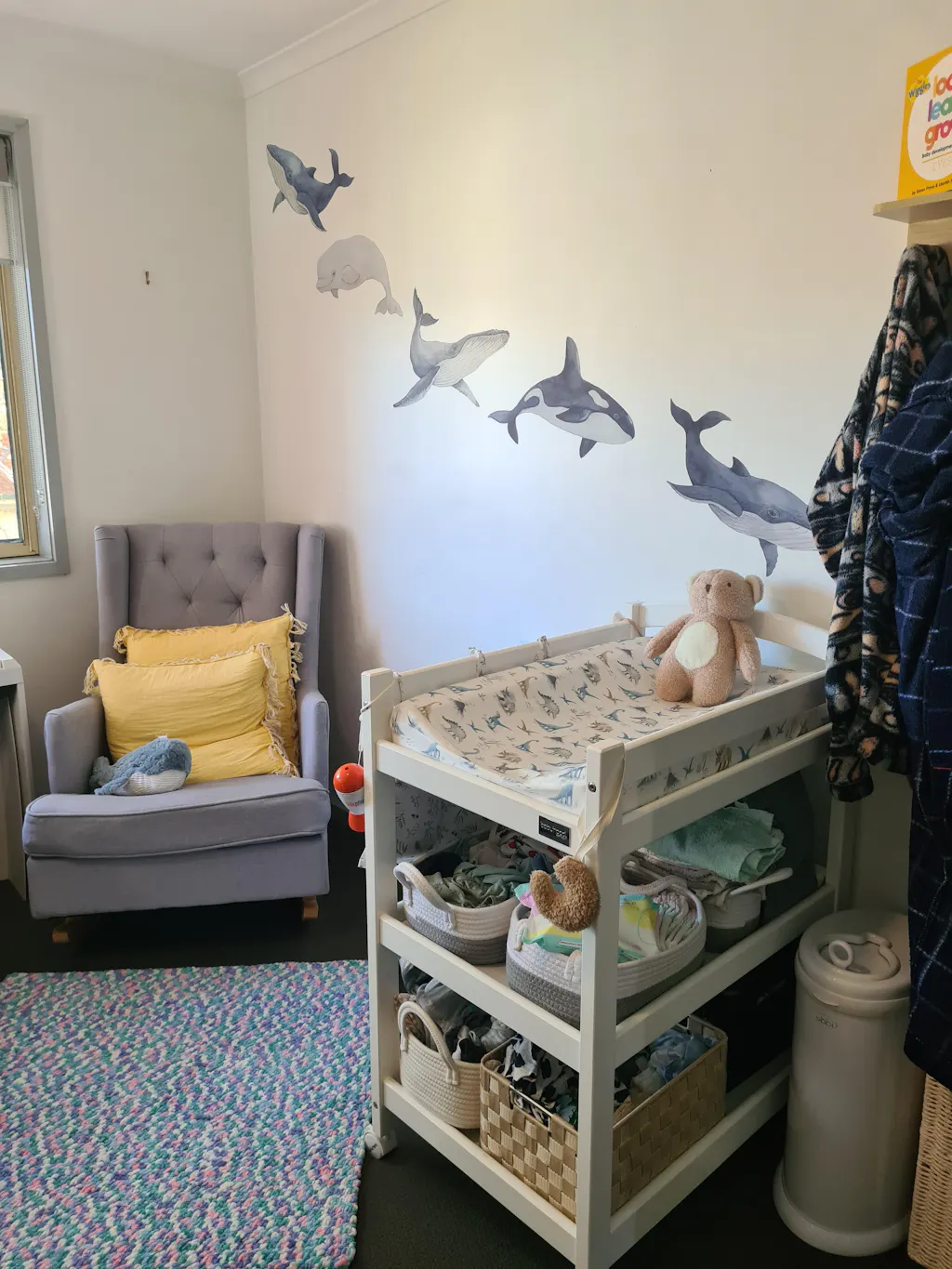 Ocean Whale Wall Decals