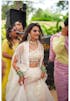 Sunehri Mirror Bridal Jewellery Set (White)