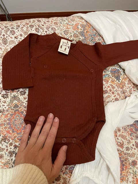 Jael Bodysuit Garnet Agate Ribbed