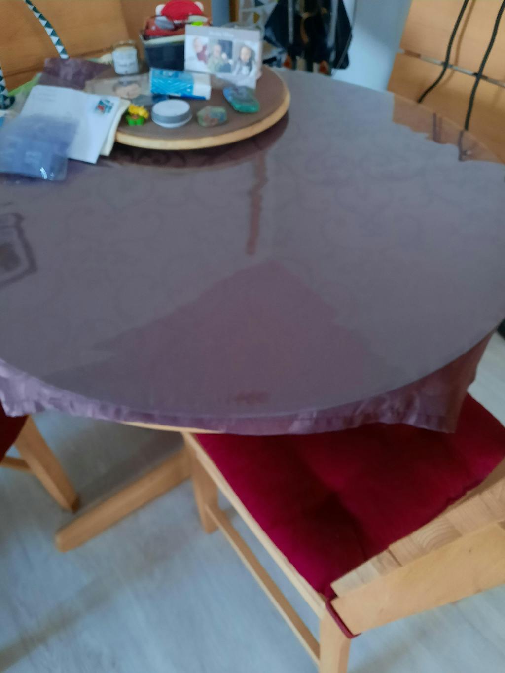 Tischfolie transparent 2,0mm – PVC Tischschutz-Folie optional mit 45° Schrägkante, wasserdicht & robust – Tischdecke gegen Kratzer und Flecken