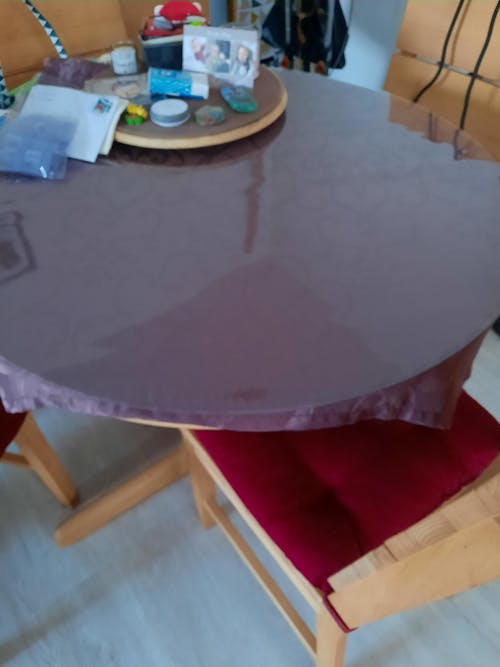 Tischfolie transparent 2,0mm – PVC Tischschutz-Folie optional mit 45° Schrägkante, wasserdicht & robust – Tischdecke gegen Kratzer und Flecken