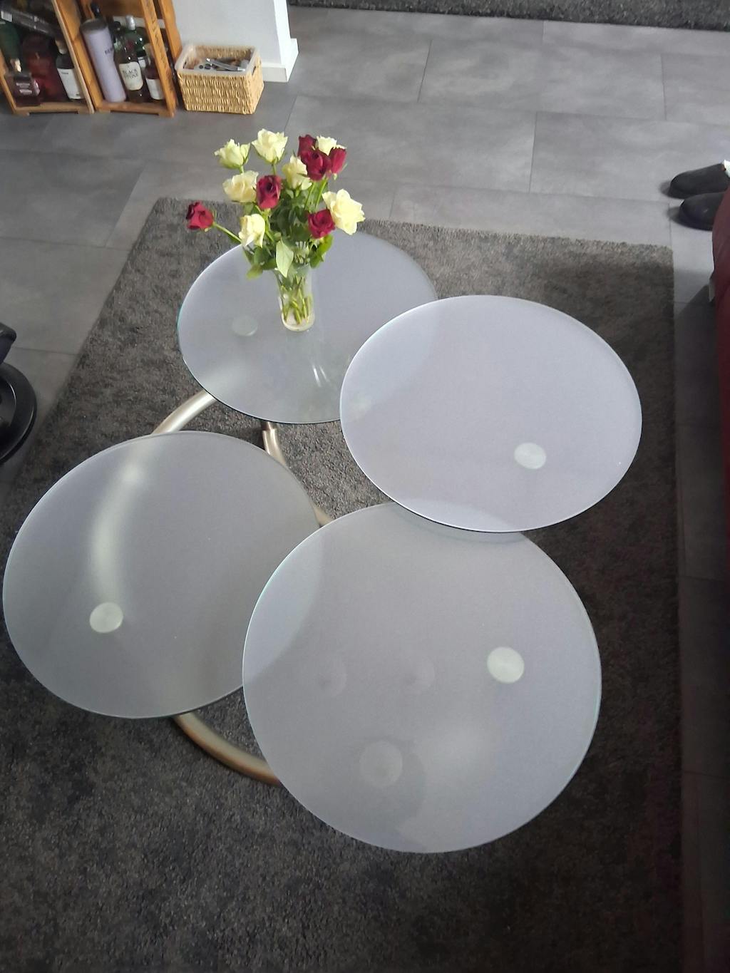 Mattierte Tischfolie für Glastische – Anti-Blasen, 2 mm PVC Schutzfolie