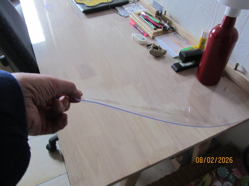 Tischfolie transparent 2,0mm – PVC Tischschutz-Folie optional mit 45° Schrägkante, wasserdicht & robust – Tischdecke gegen Kratzer und Flecken