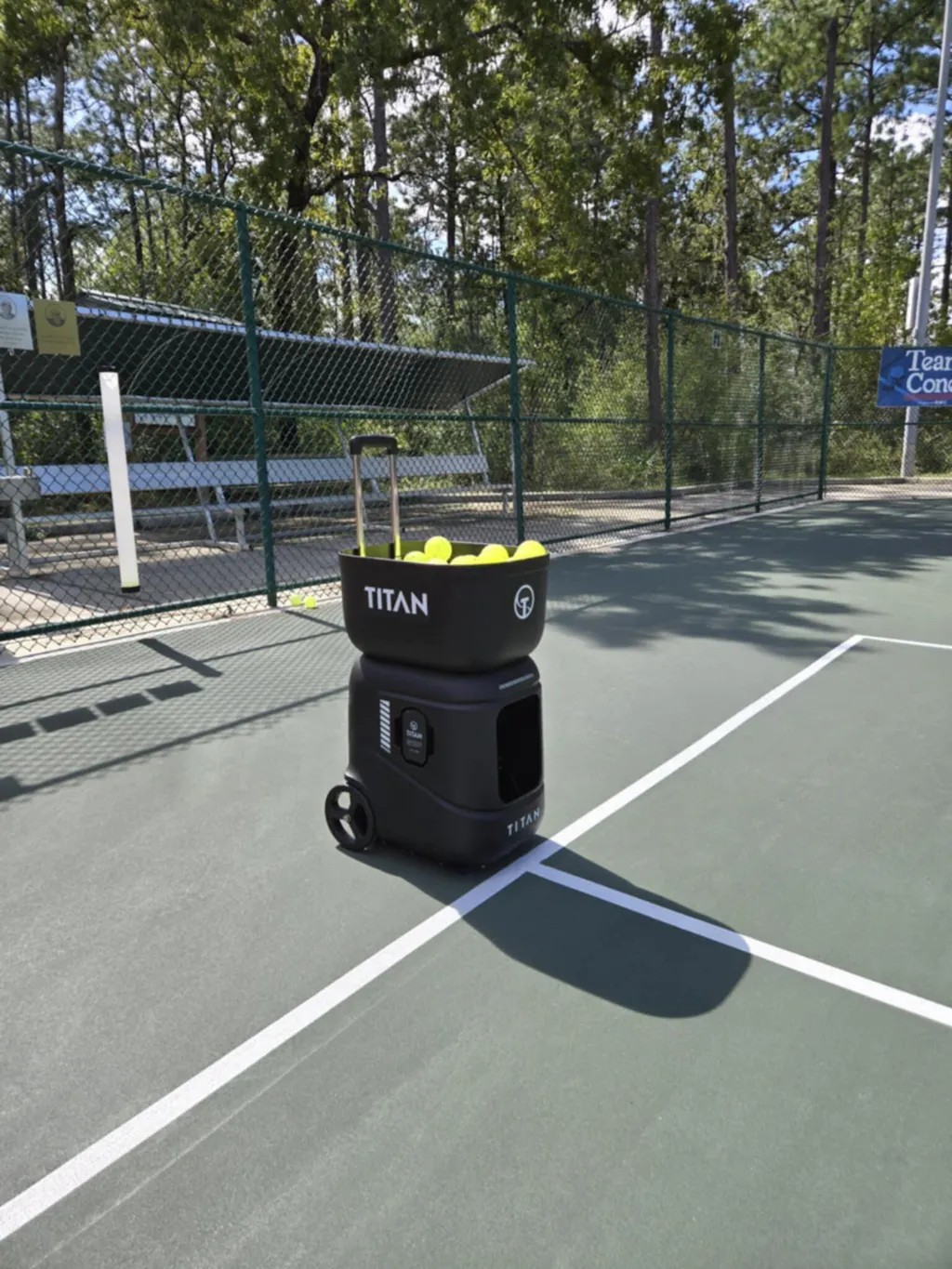 Titan ACE Pickleball Machine Titan Ball Machines