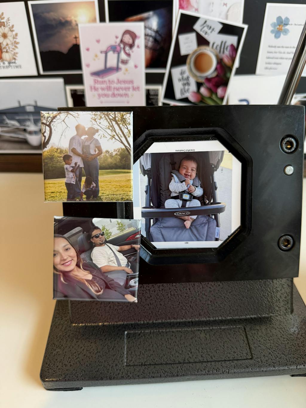 2 x 2" Square Magnet Press