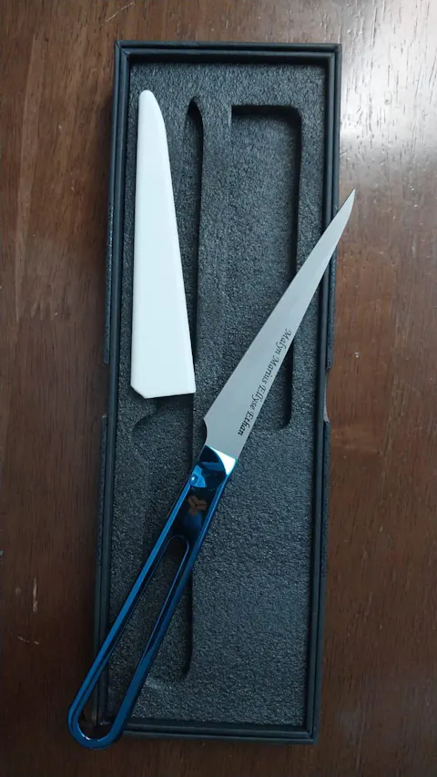 (STARKEN) BLUE Titanium Paring Knife