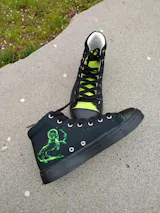 Elyz Baskets hautes en toile femme