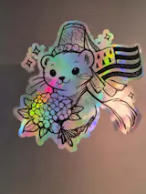 Autocollants holographiques