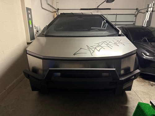 Tesla Cybertruck Front Bumper Guard Steel Bull Bar for Off-Road Upgrade | Tlyard