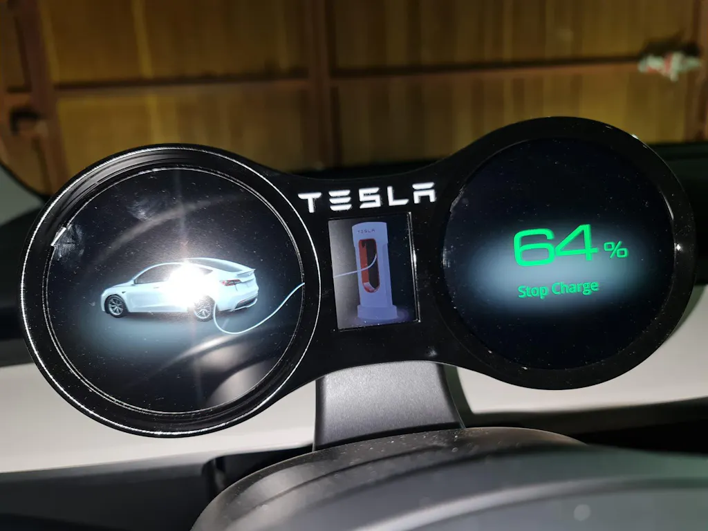 Multi-function Dashboard With Smart LCD Screen For Model 3/ Y
