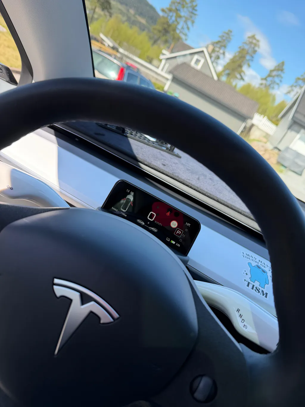 Dashboard Mini Screen Heads Up Display For Tesla Model 3 & Y