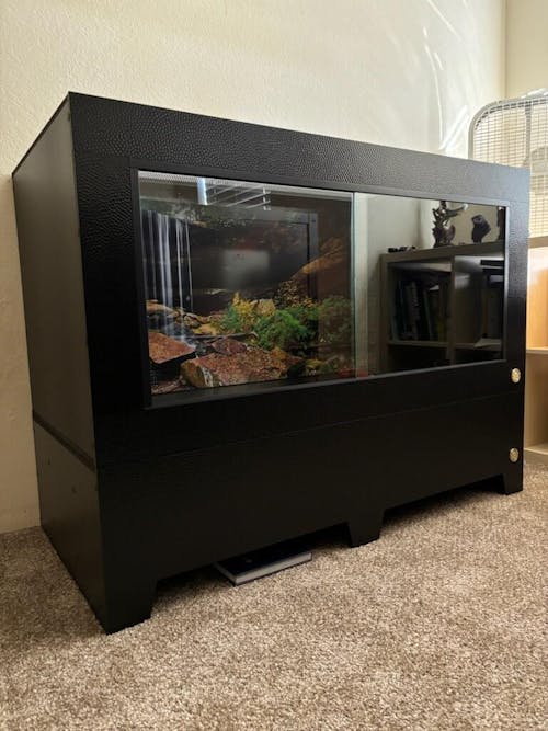 4'x2'x2' | Premium HDPE & PVC Reptile Enclosure | 4 Foot Luxury Reptile Cage